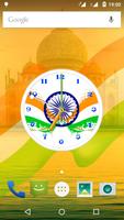 India Clock Live Wallpaper Plakat