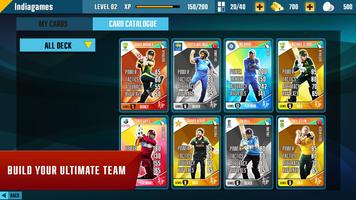 Indiagames Cricket Card Battle स्क्रीनशॉट 1