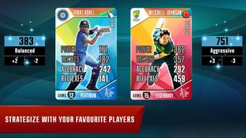 برنامه‌نما Indiagames Cricket Card Battle عکس از صفحه