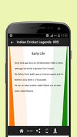 Indian Cricket Legends capture d'écran 1
