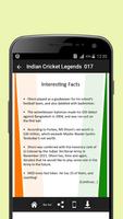 Indian Cricket Legends capture d'écran 2