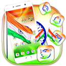 Motyw flagi indyjskiej aplikacja