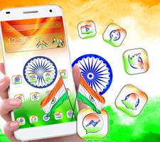 Indian Flag Theme capture d'écran 1