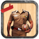 Indian Police Suit Photo Maker-icoon