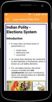 Learn Indian Polity (Politics) Complete Guide Affiche