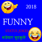 Latest Hasy Funny Jokes Status Hindi New App 2018 icône