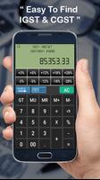 GST Calculator - Tax Calculator for IGST/CGST/SGST capture d'écran 1