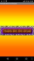 Kannada Best Food Recipes Affiche