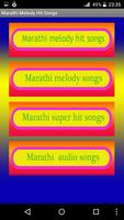 Marathi Melody Hit Songs captura de pantalla 1