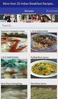 Indian Breakfast Recipes capture d'écran 1