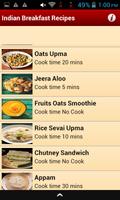 Indian Breakfast Recipes capture d'écran 2