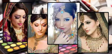 Indische Braut Make-up