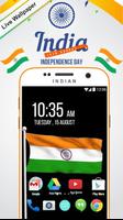 Indian Flag Live wallpaper imagem de tela 1