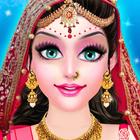 Indian Bride Wedding Makeover Zeichen