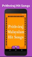 Prithviraj Malayalam Hit Songs poster