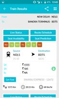 Indian Railway Train Timetable & LIVE PNR status captura de pantalla 2