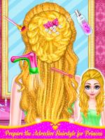 Sweet Princess Hair Do Design - Hair Stylist Games Affiche