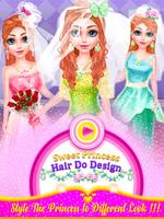Sweet Princess Hair Do Design - Hair Stylist Games capture d'écran 1