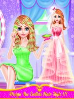 Sweet Princess Hair Do Design - Hair Stylist Games capture d'écran 2