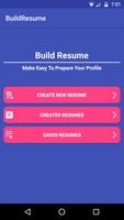 Build Resume poster
