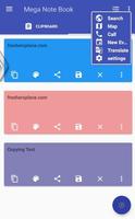 Mega NoteBook - Note Taking & Clipboard Manager скриншот 3