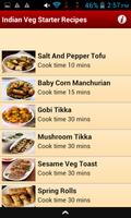Indian Veg Starter Recipes capture d'écran 1