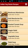Indian Veg Starter Recipes capture d'écran 3