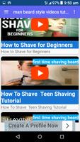 Man beard style videos tutorial-moustache style اسکرین شاٹ 3