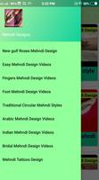 Mehndi Videos Design - Mehndi Design poster