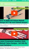 Mehndi Videos Design - Mehndi Design تصوير الشاشة 2