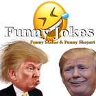 آیکون‌ Funny Jokes Status Quotes Shayari 2018 Share It