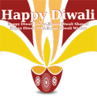 Happy Diwali Wishes In Hindi App 2019 icône