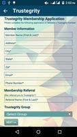 Trustegrity App captura de pantalla 1