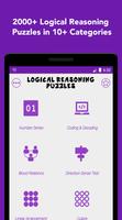 Logical Reasoning Puzzles Affiche