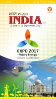 INDIA at Astana poster