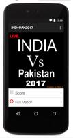 INDIA VS PAKISTAN 2017 LIVE MATCH FINAL poster