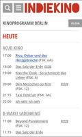 Indiekino Berlin Affiche