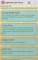 Legal and Law Terms 스크린샷 1