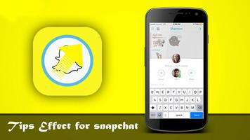 tips effect for snapchat. تصوير الشاشة 1