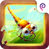 Dragonfly learning game icon