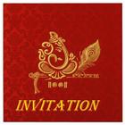 ikon Indrani Manish Wedding invitation