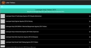 Lowongan Kerja Terbaru screenshot 3