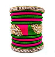 Silk Thread Bangles screenshot 2