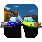 2 Cars Traffic Racer 3D icône
