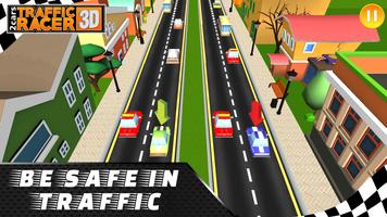 2 Cars Traffic Racer 3D poster