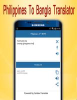 Philippines to Bangla Translator Poster