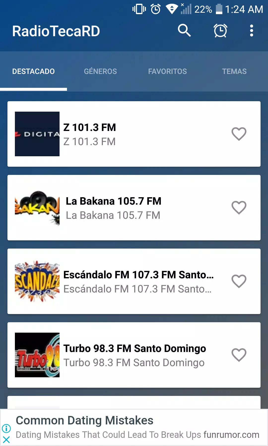 Radios FM/AM República Dominicana Android के लिए APK डाउनलोड करें