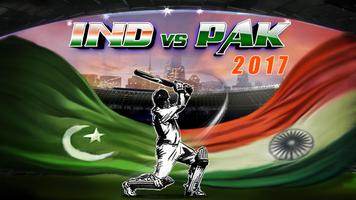 India vs Pakistan 2017 Game الملصق