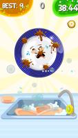 Dish Washing Game for Kids تصوير الشاشة 1