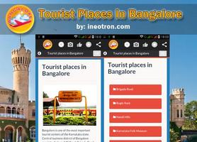 Bangalore Tourist Places Affiche